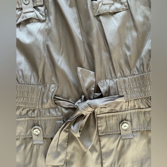 Vintage Y2K strapless champagne mini dress - Picture 5 of 5